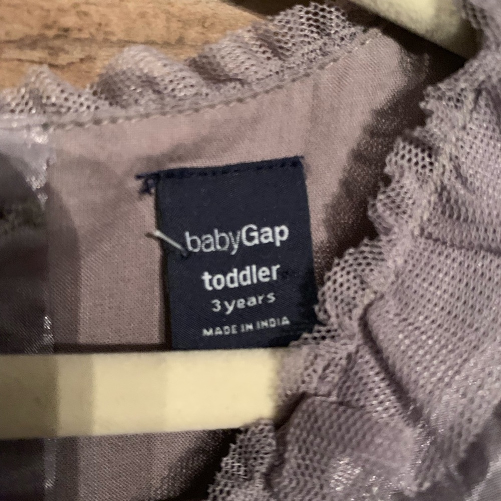 Champagne baby Gap holiday/Christmas dress size 3T - Picture 4 of 4